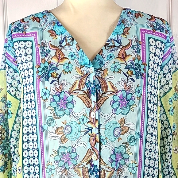 Roz & Ali Boho Blouse - Picture 2 of 11